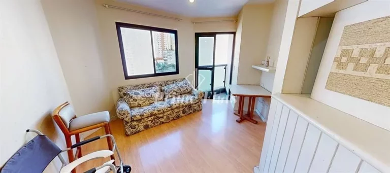 Foto do imóvel Flat disponível para venda no Columbia Residence, com 38m², 1 dormitório e 1 vaga em Rua Ouro Branco