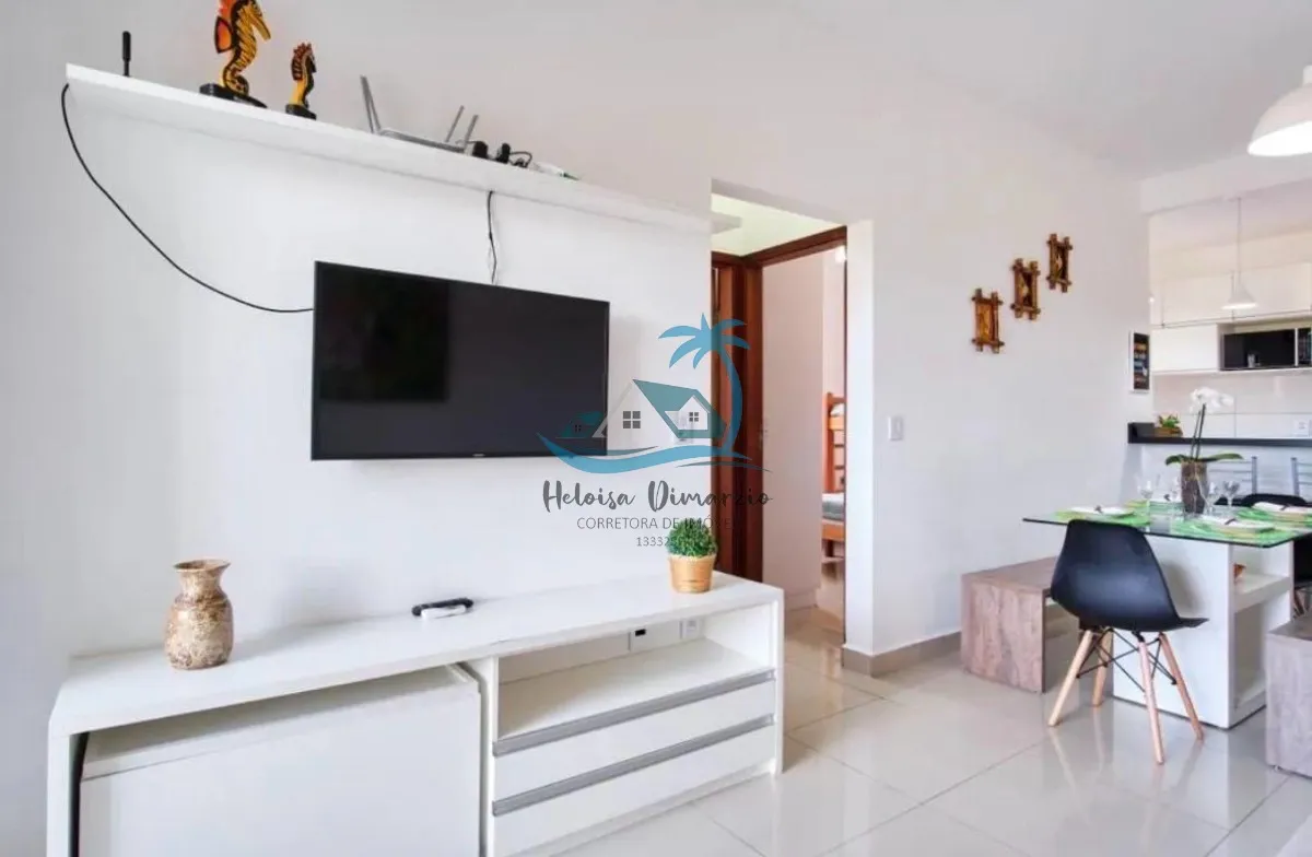 Imagem Apartamento MOBILIADO com 2 dormitórios à venda em Ubatuba a 700 metros da orla do Itaguá.