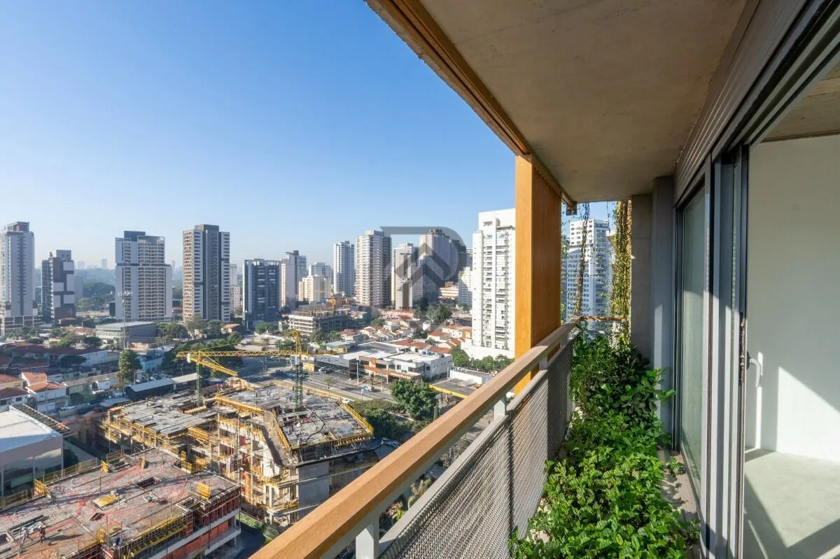 Imagem Apartamento Brooklin pronto para morar andar alto vista livre