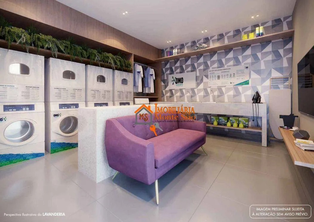 Imagem Apartamento com 2 dormitórios à venda, 50 m² por R$ 575.470,00 - Picanco - Guarulhos/SP