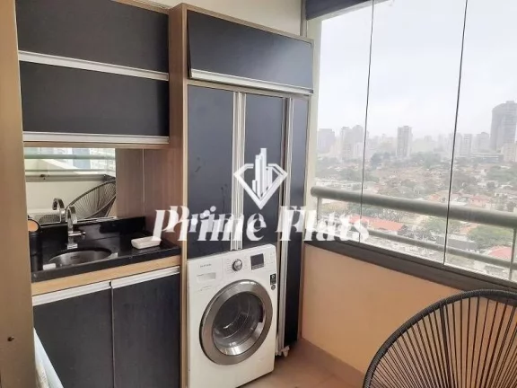 Imagem Flat disponível para locação no Gran Estanconfor Veranda Berrini, com 49m², 1 dormitório e 1 vaga