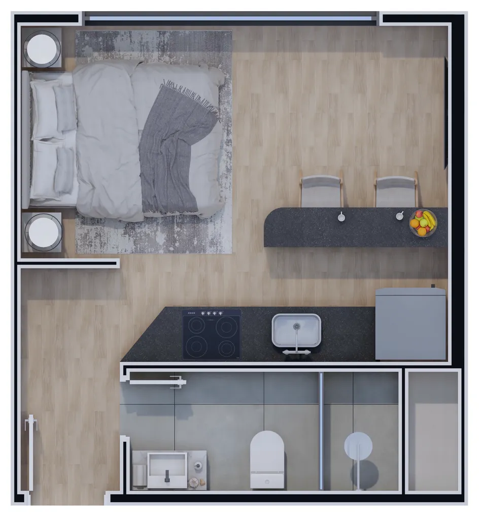 Imagem APARTAMENTO RESIDENCIAL em Curitiba - PR, Rebouças