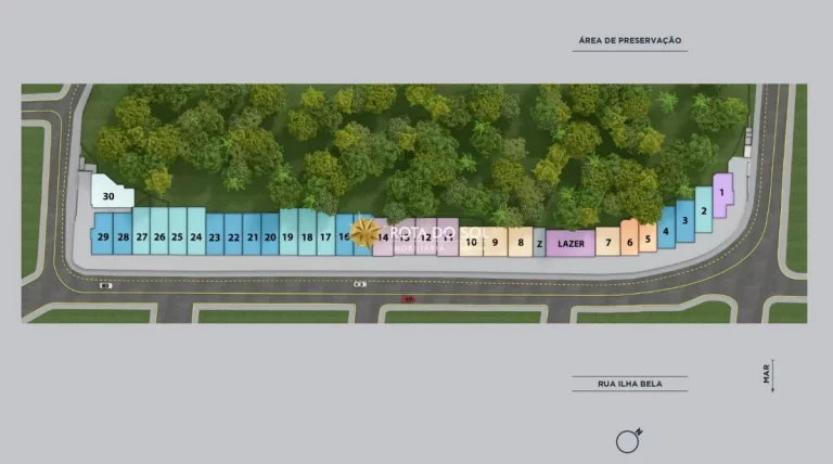 Imagem Maríssima Quatro Ilhas Casas 3 a 4 suítes vista mar Bombinhas SC
