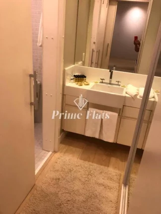 Imagem Flat disponível para locação no Staybridge Suítes São Paulo, com 38m², 1 dormitório e 1 vaga