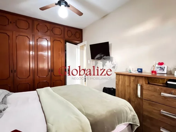 Imagem Apartamento à venda com 100m², 2 quartos, garagem fechada, dependência completa por R$480.000,00 na Ponta da Praia em Santos