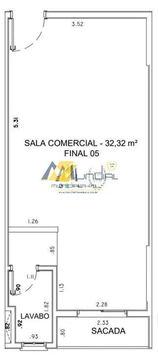 Imagem Salas comerciais prontas em localização estratégica de Santo André.