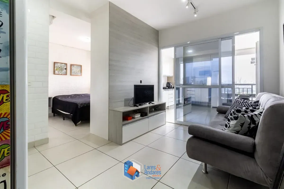 Foto do imóvel Apartamento para venda em Vila Cordeiro com 1 quarto, 36m² em Rua Roque Petrella
