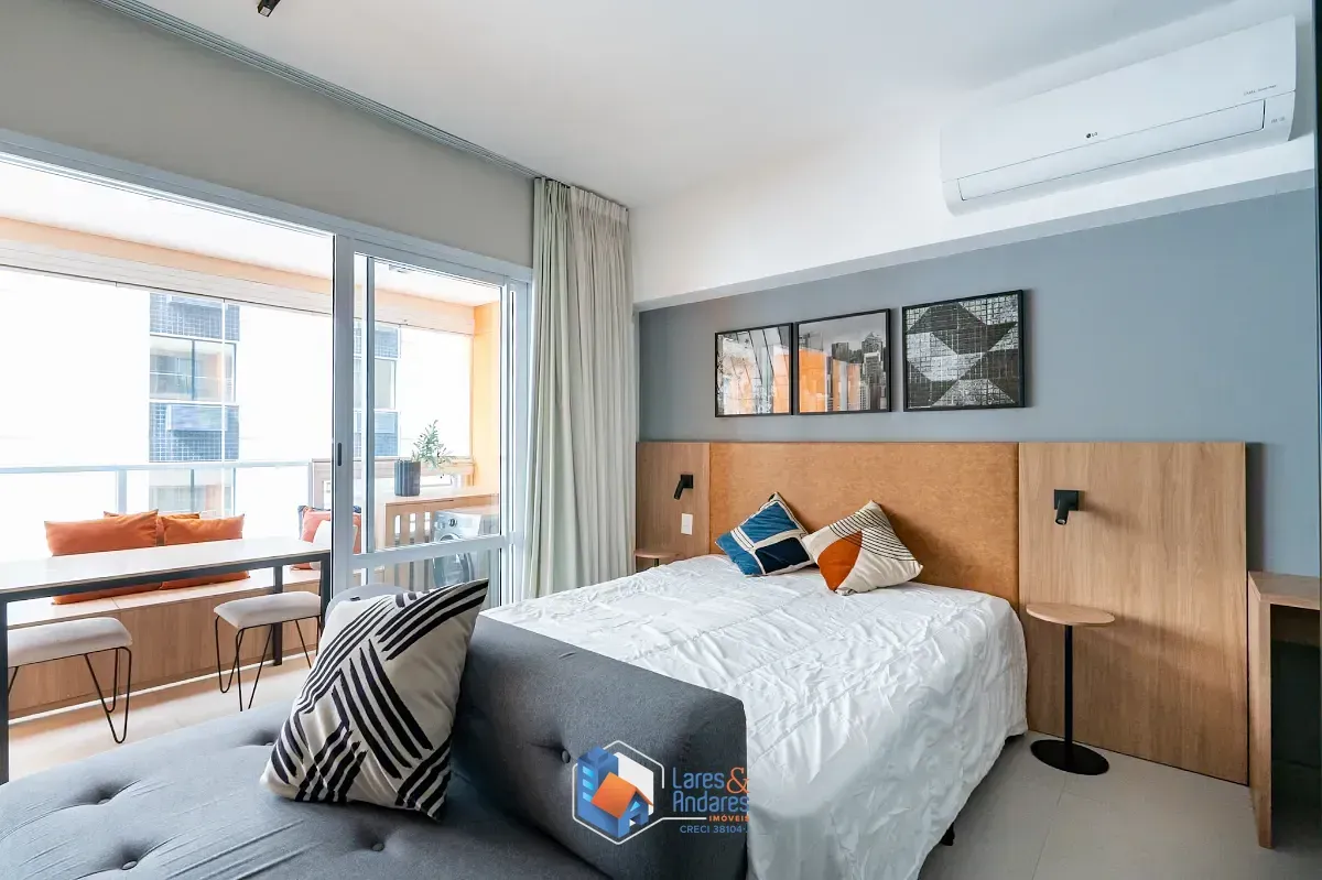 Imagem Studio para venda em Campo Belo com 1 quarto, 45m²