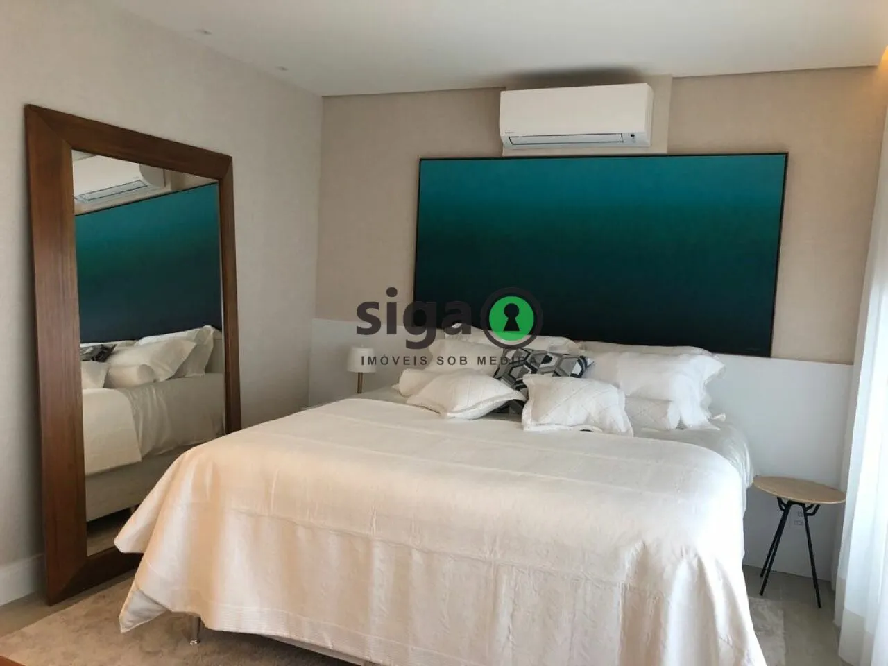 Imagem Apartamento com 49m² à venda, MOBILIADO, 1 quarto, 1 banheiro e 1 vaga, Chácara Santo Antonio