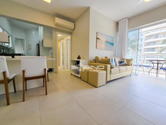 Imagem Apartamento Pé na areia à Venda no Edifício Blue Waves, com 3 dormitórios 1 suíte 83m² - Riviera de São Lourenço - Bertioga SP