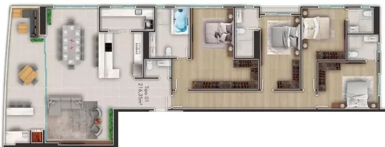 Imagem Principado de Mônaco - Residencial - Apartamento à venda no bairro Centro - Itapema/SC