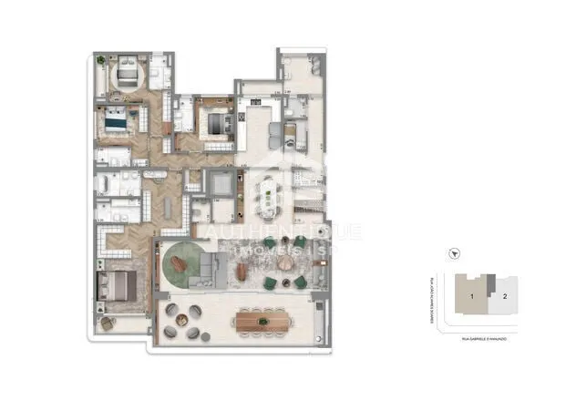 Imagem CASA GABRIELE CAMPO BELO - Apartamento à venda no bairro Campo Belo - São Paulo/SP, Zona Sul