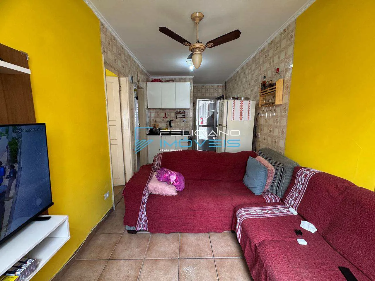 Imagem Apartamento com 2 quartos, Canto do Forte, Praia Grande - R$ 300 mil, Cod: 6813