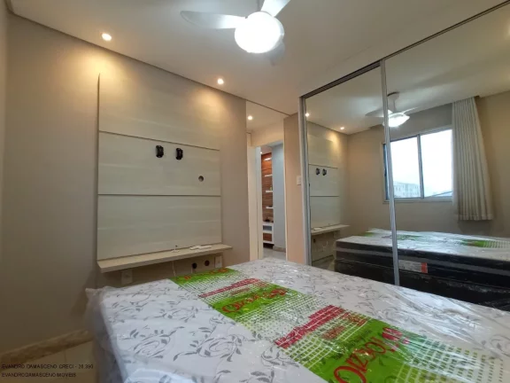 Imagem Apartamento para locação em Lauro de Freitas-BA, Buraquinho: 2 quartos, 1 suite, 2 salas, 1 banheiro, 1 vaga, 63m².