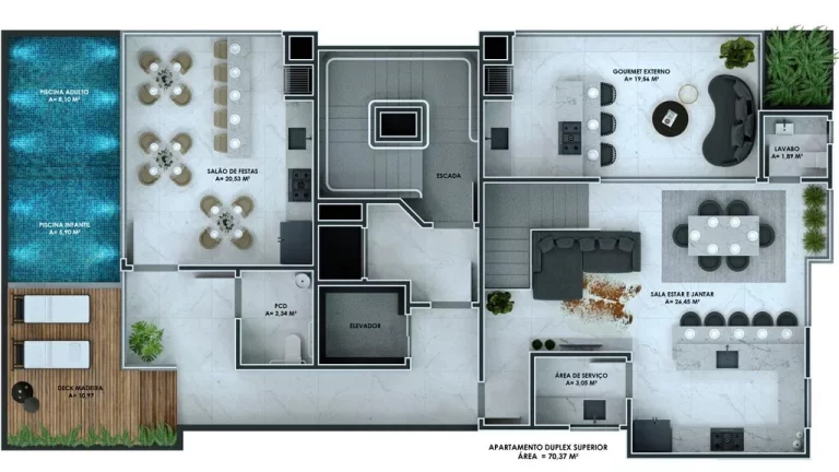 Imagem 310 Residence - Apartamento à venda no bairro Meia Praia - Itapema/SC