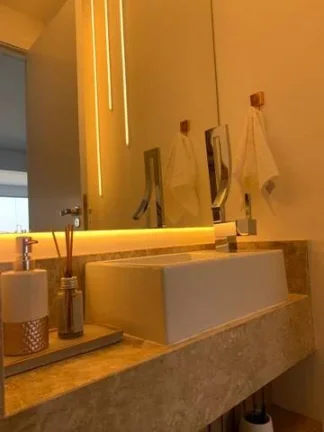 Imagem Apartamento impecável128 m² 3 Dormitórios sendo 3 Suítes Centro Santo André