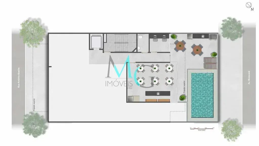 Imagem Cobertura Duplex à venda 3 Quartos 2 Suites 2 Vagas 165.24M² Barra da Tijuca Rio de Janeiro - RJ | Basílio Tijuca