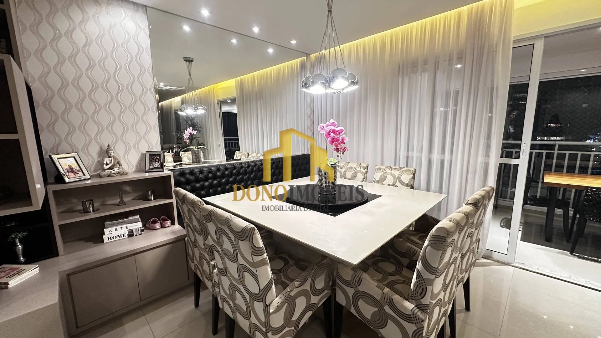 Imagem Apartamento à Venda no Domo Life | 123m² | 3 Dormitórios | Vista Piscina