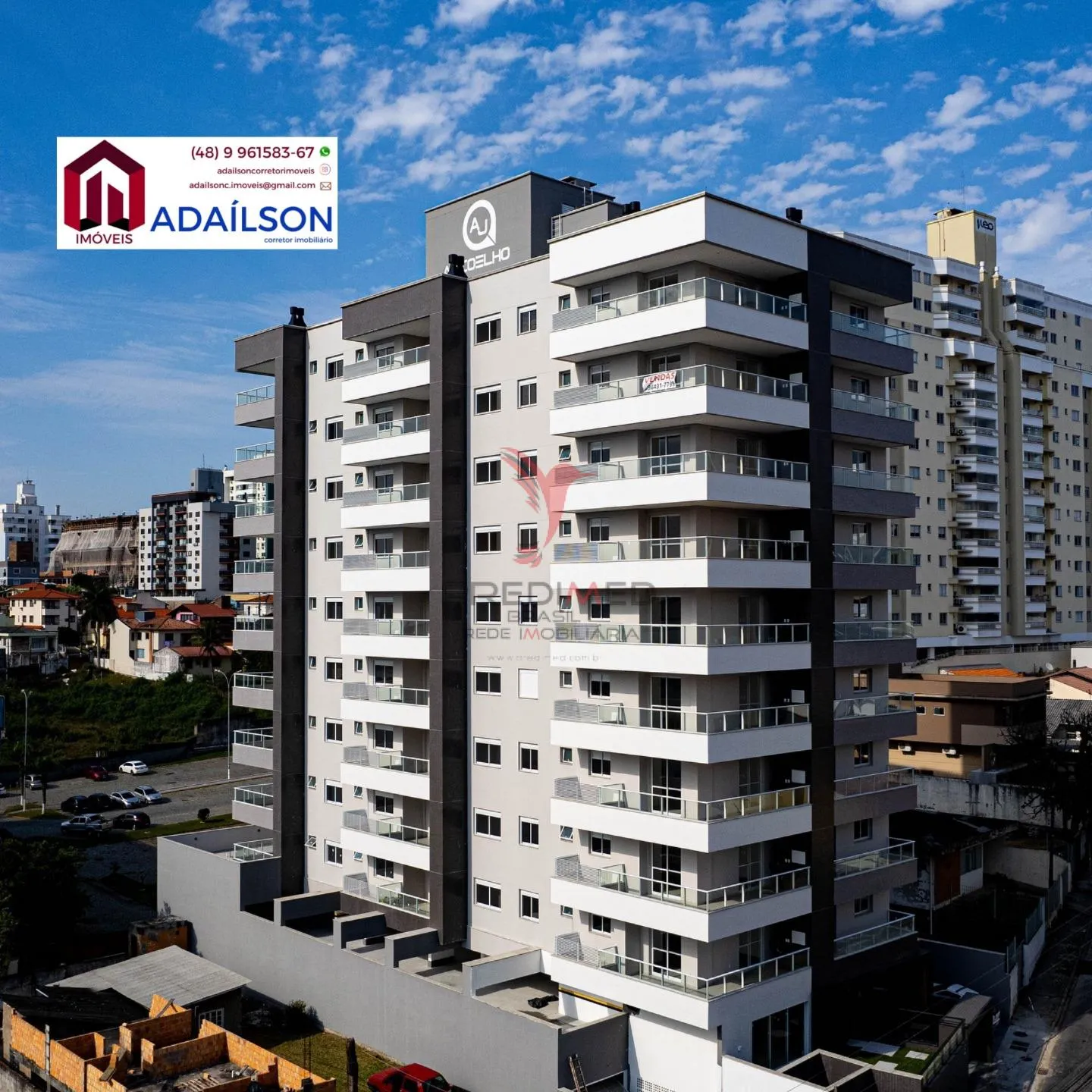 Foto do imóvel Unic Residence, Um apto prática e revigorante com uma linda Vista Mar em Rua José Victor da Rosa - Barreiros, São José - SC