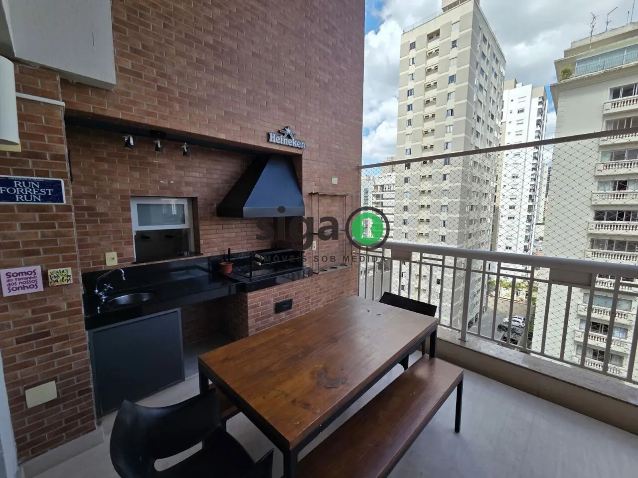 Imagem Apartamento Brooklin 134 m² 3 suítes pé direito duplo varanda gourmet churrasqueira