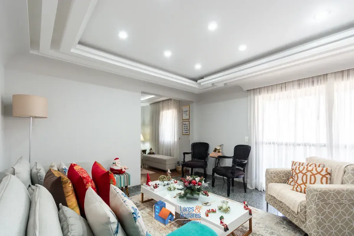 Imagem Apartamento para venda em Jardim Anália Franco com 3 quartos, sendo 3 suítes, 166m²