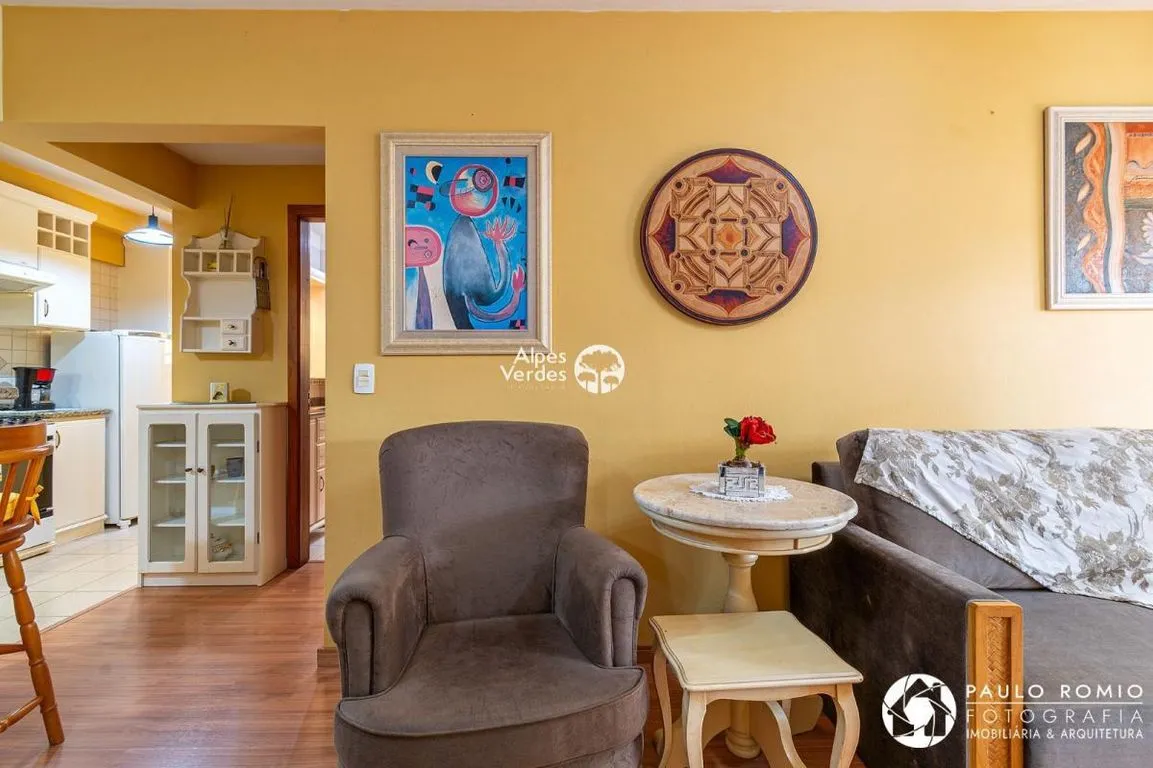 Imagem Vende-se apartamento mobiliado em Gramado a 5 minutos da Rua Coberta