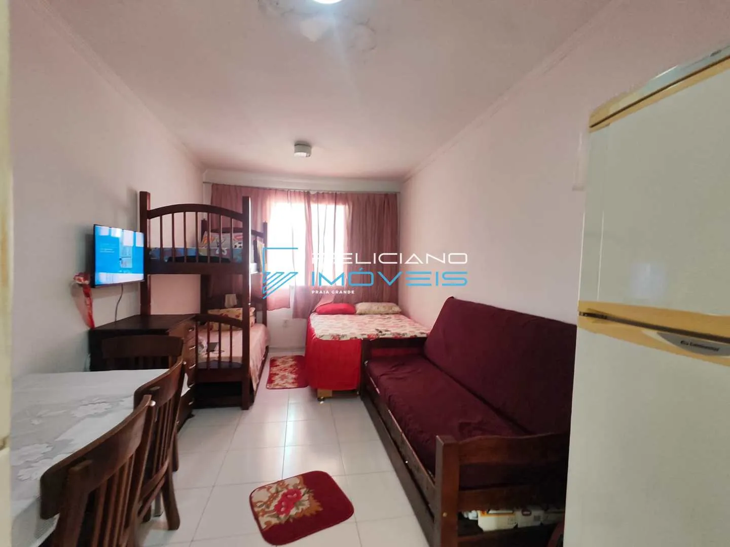 Imagem Kitnet com 1 quarto, Mirim, Praia Grande - R$ 244 mil, Cod: 5218
