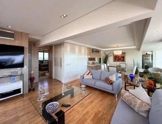 Imagem Imperdível: Apartamento à venda no Brooklin Paulista, São Paulo-SP, 3 quartos, 3 suítes, 3 salas, 4 banheiros, 4 vagas, 240m².