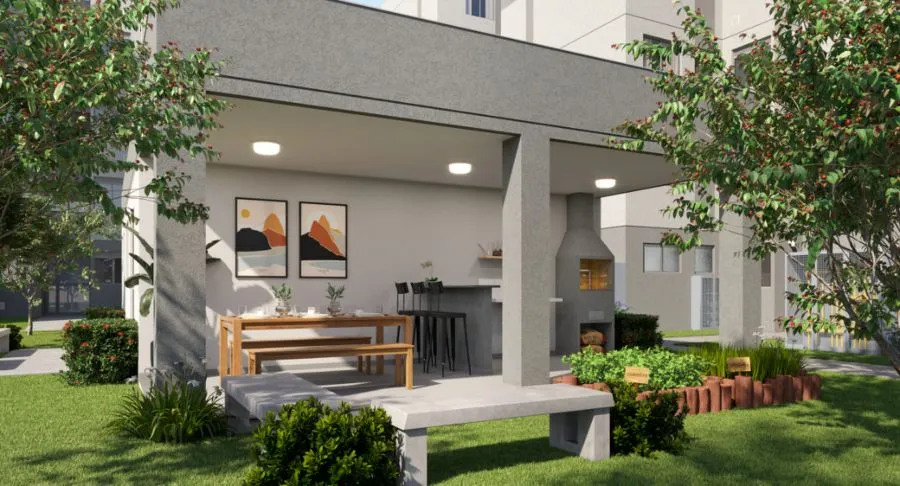Imagem Apartamento à venda, no Residêncial Solar Trindade em São Gonçalo, Trindade, com 2 quartos, 41m2