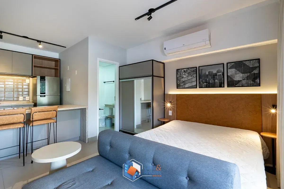 Imagem Studio para venda em Campo Belo com 1 quarto, 40m²
