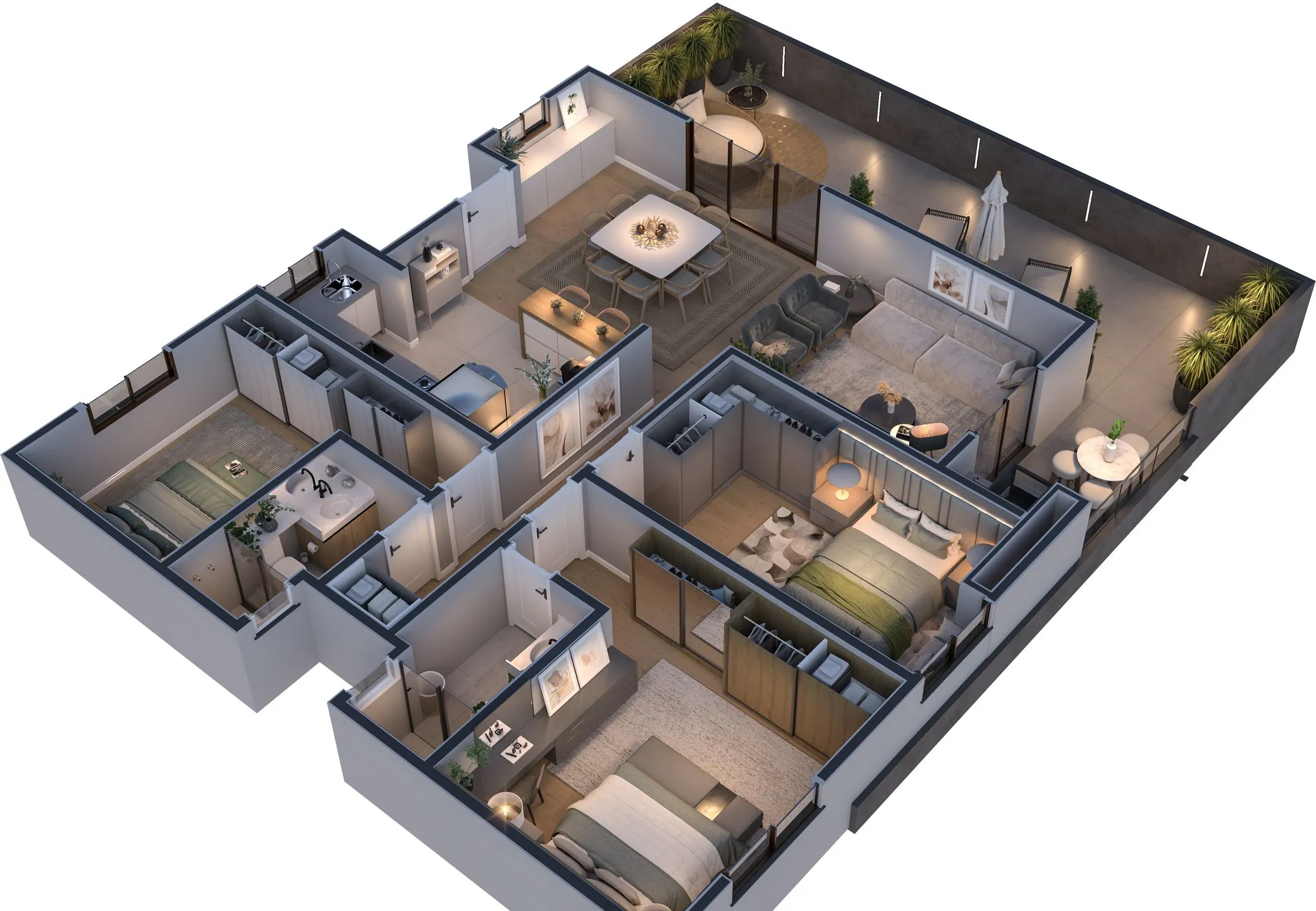 Imagem Apartamento à venda em Caxias do Sul, Santa Catarina, com 2 quartos, 91.57m2