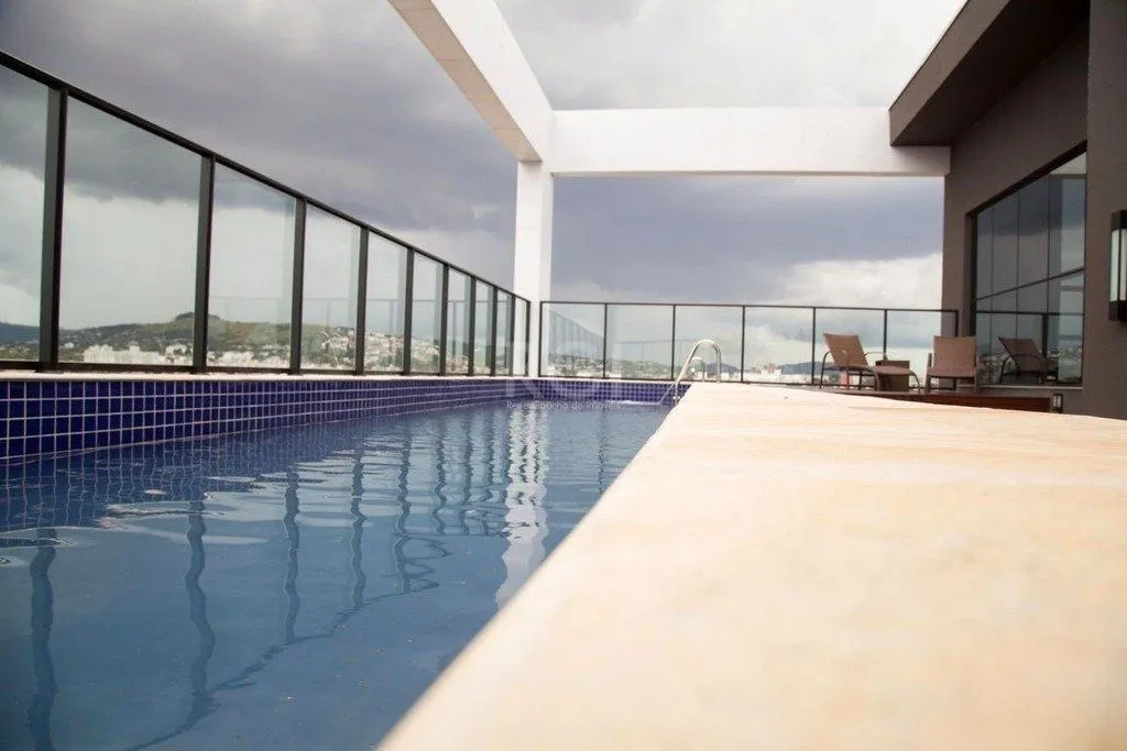 Imagem Apartamento com 3 quartos, 1 suíte, churrasqueira, 2 vagas, no bairro Cristal