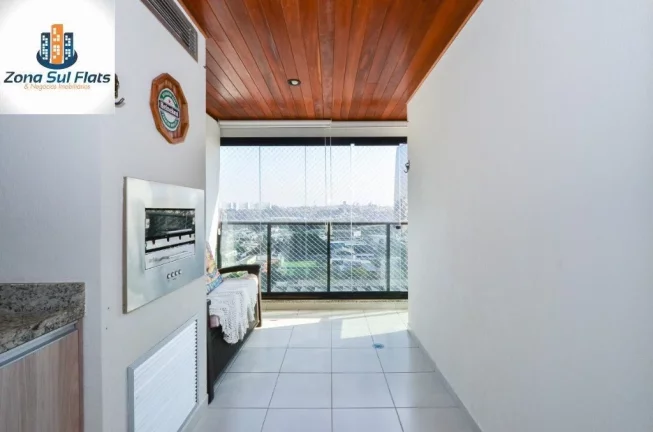 Imagem Apartamento à Venda Na Chácara Santo Antônio Com 2 Suítes e 2 Vagas - Varanda Gourmet
