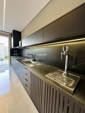 Imagem Casa de condomínio à venda, no Village Santa Georgina, em Franca, Distrito Industrial, com 4 quartos, 293m2