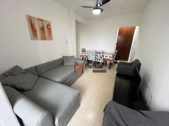 Imagem Apartamento com 1 dormitório à venda, 58 m² por R$ 270.000,00 - Itararé - São Vicente/SP