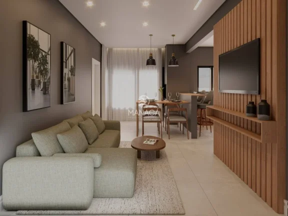 Imagem Apartamento com 62m², 2 quartos, localizado em Piçarras - SC
