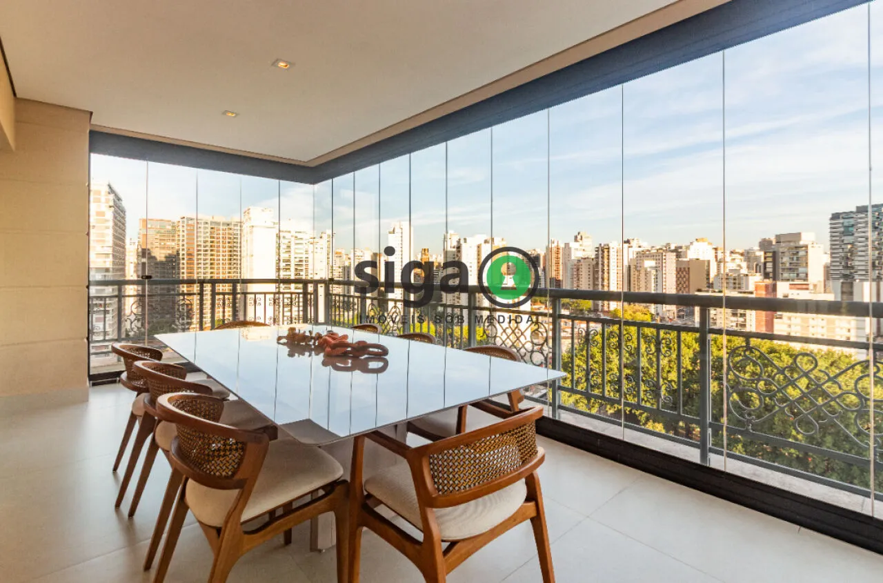 Imagem Apartamento Alto Padrão no Itaim Bibi de 3 Quartos com 5 Vagas - 275m² à Venda.