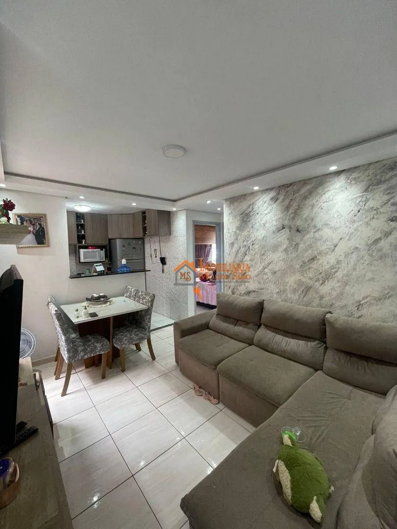 Imagem Apartamento com 2 dormitórios à venda, 44 m² por R$ 277.000,00 - Água Chata - Guarulhos/SP