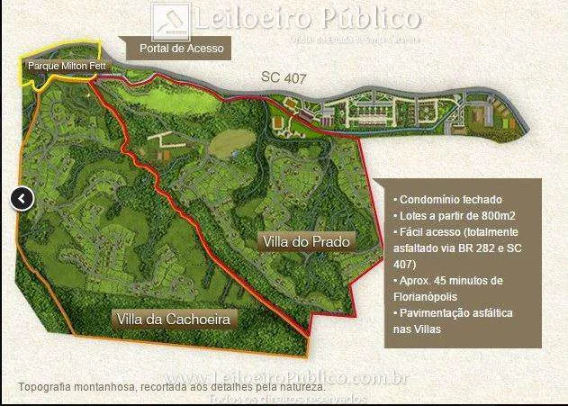 Terreno à Venda, 11.642 m² em Chácara - Rancho Queimado
