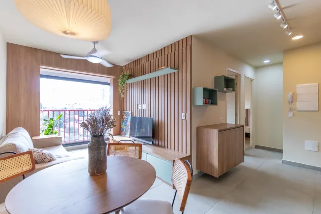Foto do imóvel Apartamento à venda em São Paulo, Vila Mariana, com 2 quartos, 45m2 em Capitão Cavalcanti