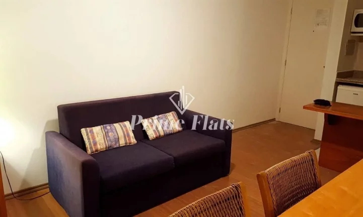 Imagem Flat disponível para venda no Mercure São Paulo Moema Times Square Hotel, com 33m², 1 dormitório e 1 vaga de garagem