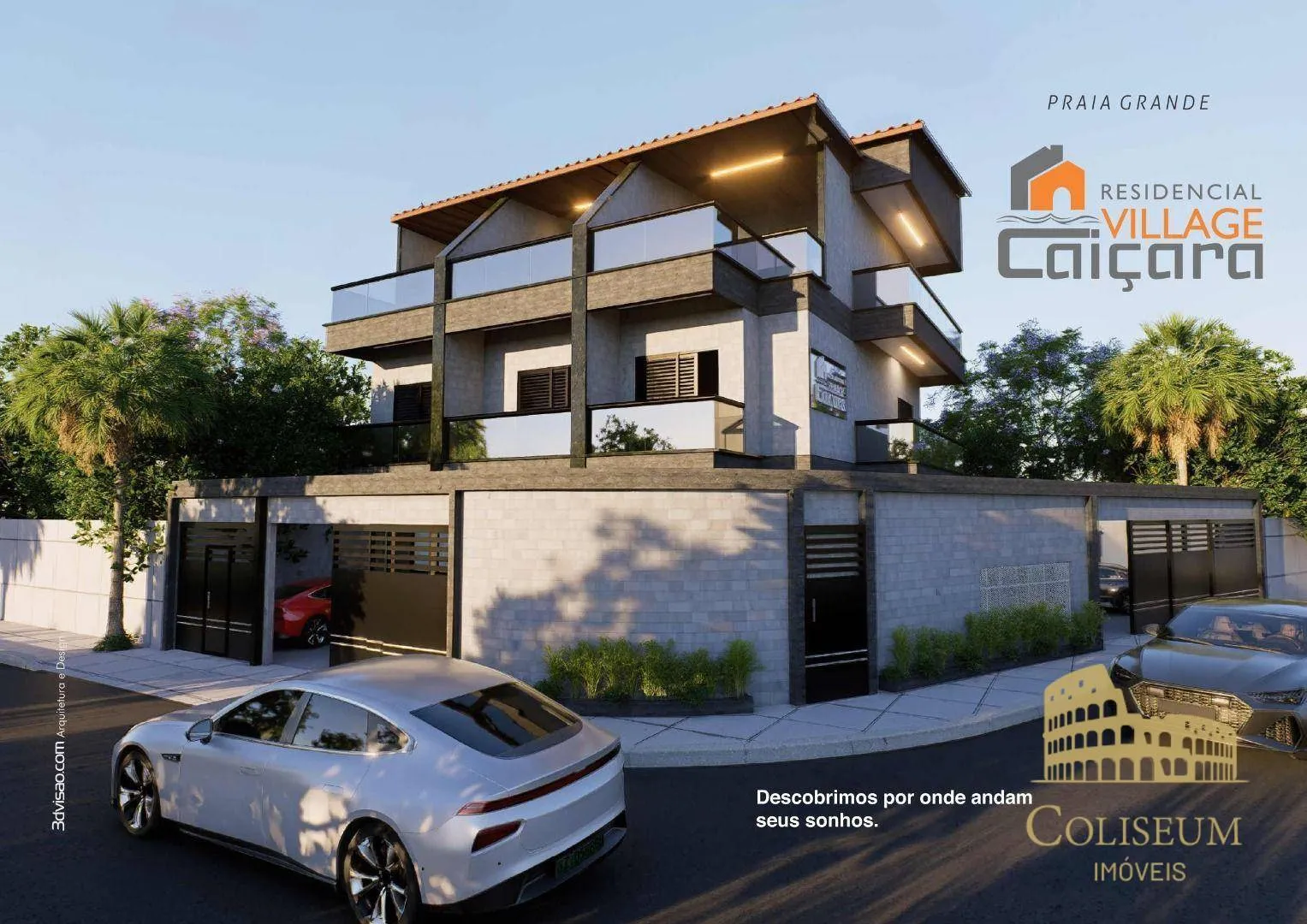 Imagem Casa à venda por R$ 840.000,00 - Caiçara. - Praia Grande/SP