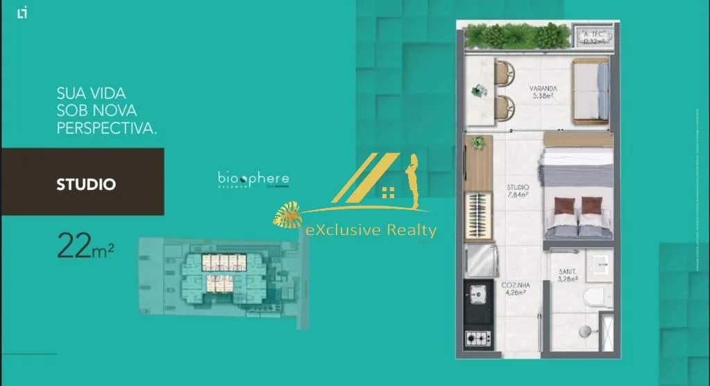 Imagem STUDIO RESIDENCIAL em Salvador - Bahia, Centro Administrativo da Bahia