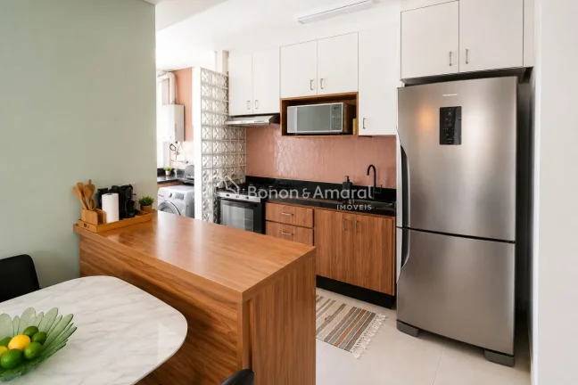 Imagem Apartamento mobiliado à venda no Taquaral, em Campinas, com excelente localização e ambientes pla...