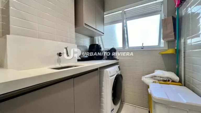 Imagem Apartamento com vista parcial para o mar e lazer completo na Riviera de São Lourenço