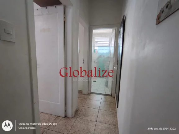 Imagem Apartamento com 2 dormitórios e varanda de frente á venda R$ 746.000,00 no bairro Aparecida em Santos -SP.