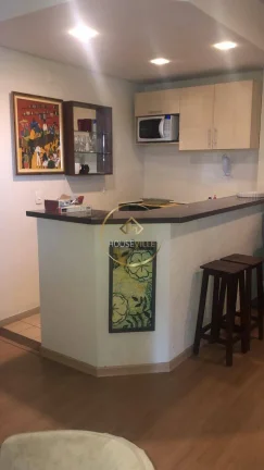 Imagem Flat 52 metros, Design moderno e vista espetacular, São Dimas, Sjc.