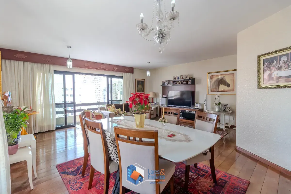 Imagem Apartamento para venda em Indianópolis com 4 quartos, sendo 2 suítes, 180m²