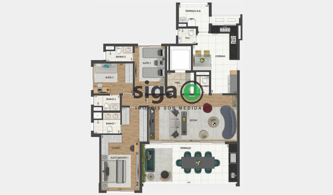 Imagem Apartamento para venda em Moema, São Paulo SP