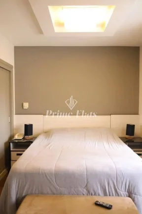 Imagem Flat disponível para venda no Ninety Hotel, com 33m², 1 dormitório e 1 vaga
